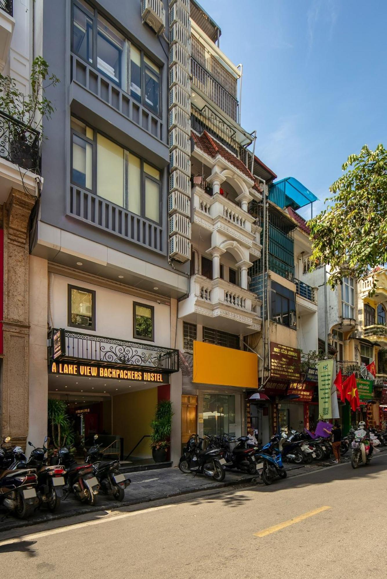 Lakeview Backpackers Hostel & Rooftop Bar Hanoi Exterior foto